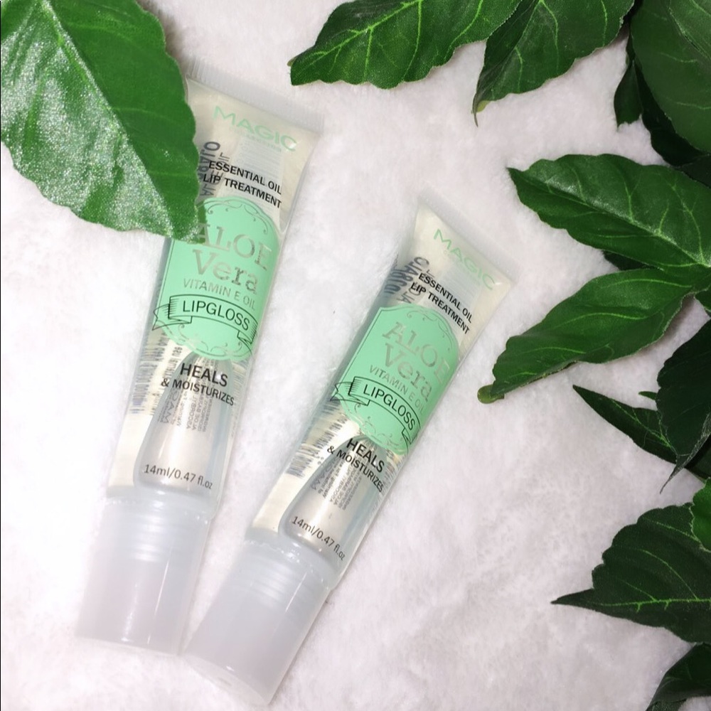 “Aloe Vera “Clear Lip Gloss